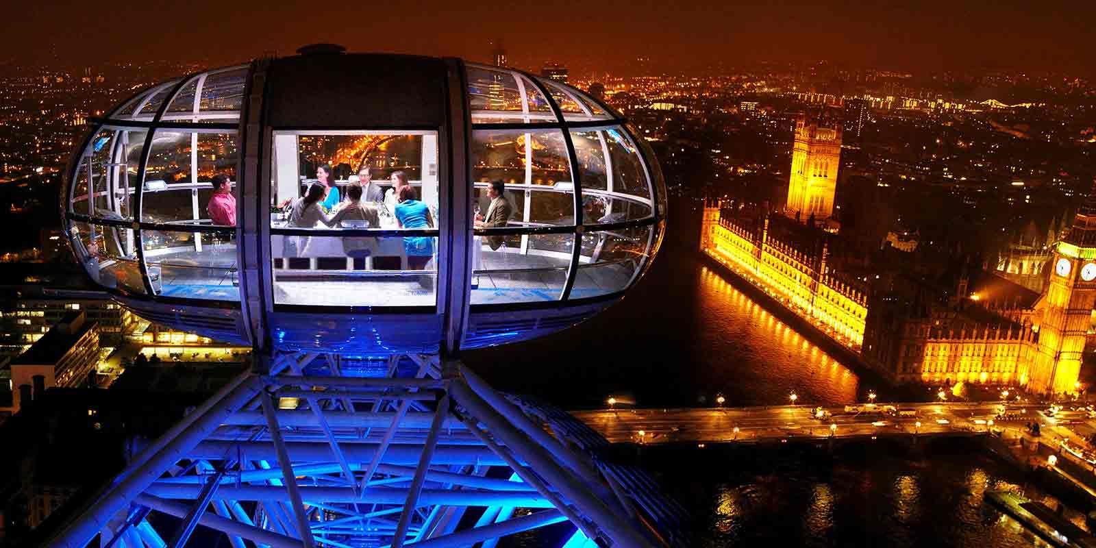 Golden Eye, London!  London eye at night, London eye, Famous places