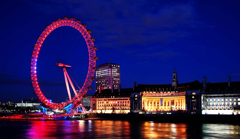 London Eye At Night  Witness The Night Lights Of The City