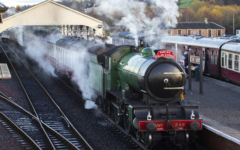 Must Experience Christmas Steam Trains in England UK Travel Blog