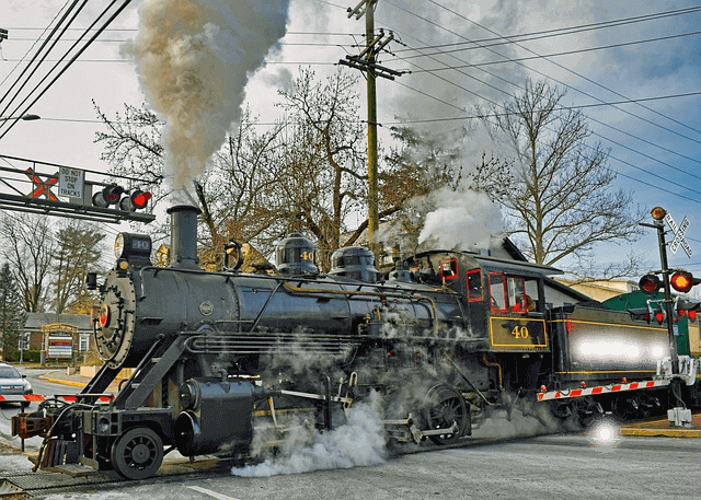 Isle of Wight Steam Christmas Special Train