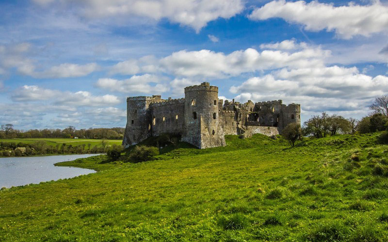 Carew-Castle-Wales-England