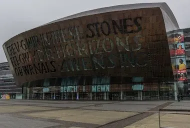 Wales Millennium Centre in Cardiff, Wales