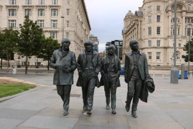 The Beatles Statue in Liverpool